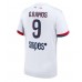 Tanie Strój piłkarski Paris Saint-Germain Goncalo Ramos #9 Koszulka Wyjazdowej 2025-26 Krótkie Rękawy